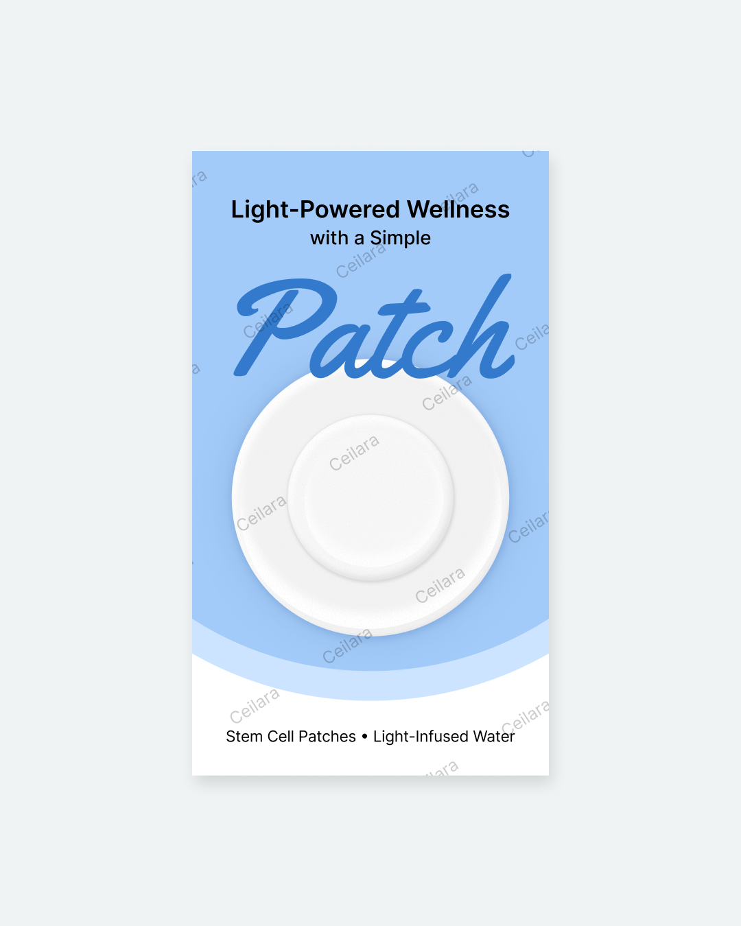 Light-Powered Wellness - LifeWave Business Card | Lumina Collection | 2"x3.5"